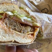 Meatless Mike…vegan version   at Ike's - Midway Dr in San Diego