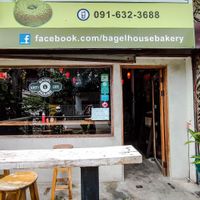 Entrance at Bagel House in Chiang Mai