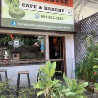 Main entrance   at Bagel House in Chiang Mai