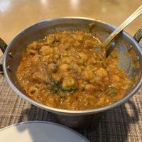 Chana Masala (I forgot to take a picture before taking out a scoop, oops🫣)  at Bombay Brau - Maybe closed in Busan