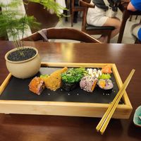 Bachelor set of sushi at Tian Yun Vegan 天云蔬食 in Penang