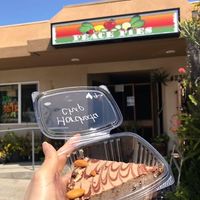 So many different desserts to try.  at Peace Pies in San Diego