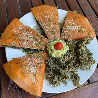 Mushroom quesadilla   at Peace Pies in San Diego