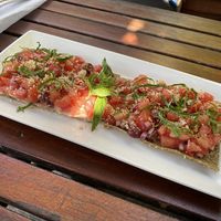 Bruschetta at Peace Pies in San Diego