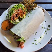 Buffalo BLT Wrap at Peace Pies in San Diego