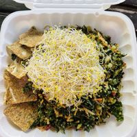 Salad  at Peace Pies in San Diego