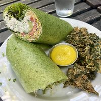 Luna Tuna Wrap  at Peace Pies in San Diego
