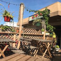 Lots of seating outdoor, indoor whatever! at Peace Pies in San Diego