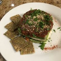 Raw lasagna  at Peace Pies in San Diego