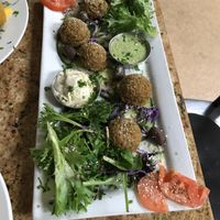 Falafels  at Peace Pies in San Diego