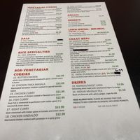 takeout menu! at Spice Culture Grocery Store in Winter Garden