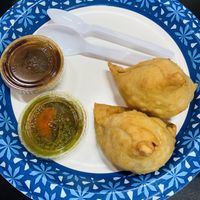 Samosas at Spice Culture Grocery Store in Winter Garden