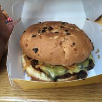 Steak burger at PLNT Burger in Columbia