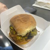 Mushroom BBQ bacon burger  at PLNT Burger in Columbia