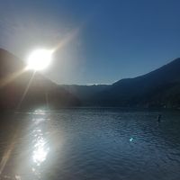 Nice view to the Erlaufsee at Strandbuffet am Erlaufsee in Mariazell