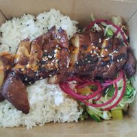 Very delicious bowl with vegan roast duck made of seitan (43) at An Chay in Leipzig