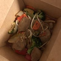 „Happy cow“ dish 😉 (rice as a side)  at An Chay in Leipzig