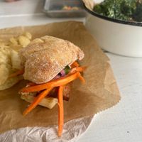 Tofu Banh Mi  at Forward Brewing in Annapolis