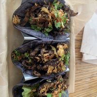 Mushroom tacos  at Forward Brewing in Annapolis