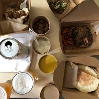 Takeout lunch! at Forward Brewing in Annapolis