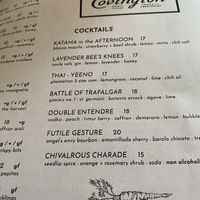   at The Covington Restaurant in Edgartown