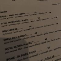 Mains at The Covington Restaurant in Edgartown