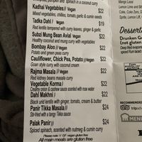 Great choice, the Mung bean dish was so fresh and delicious, I will be back!  at Kaali Gourmet Indian in Noosa Heads