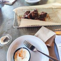 Vegan seitan wings. at Trinity Brewing Company in Colorado Springs