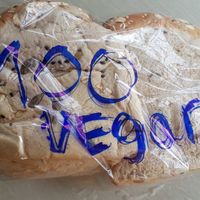 Sells vegan sliced bread at Pim's Organic Boutique in Koh Phangan