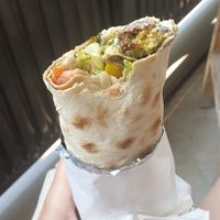 Kebab falafel (végétarien) at küBBan in Biel