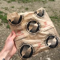 Their veg' friendly packaging at küBBan in Biel