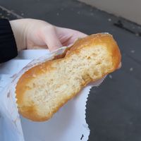 Biscoff glazed (inside) at Pudgy Donuts at Donut Papi in Marrickville
