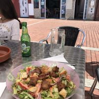 Vegan Cesar salad at Naturalis - Casa de Comidas Naturales in Gran Canaria