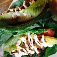 Raw tacos at Liquid Earth in Baltimore