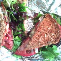 TLT sandwich at Liquid Earth in Baltimore