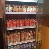 Drink selection at Umi Falafel - George's St Arcade in Dublin