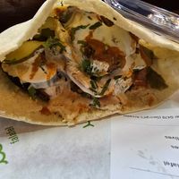 The Palestinian at Umi Falafel - George's St Arcade in Dublin