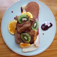 Vegan French Toast at Gemini Cafe  in Wellington