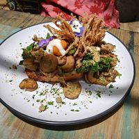 Vegan Goshroom dish. Incredible!  at Jamaica Blue in Brookvale