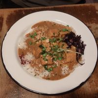 Tofu dish at Jabiru Café in Strasbourg