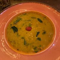Spinach and toor dal - so thick and delicious  at Kayal in Nottingham