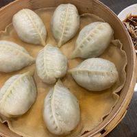 Emerald steamed dumplings (翡翠大蒸餃) at Jié Xià Shū Shí 結夏蔬食 in Puli