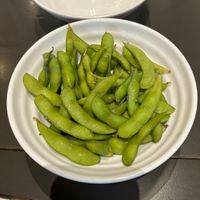 edamame  at Nudo Ramen House in Spokane