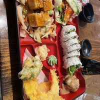 Veggie bento!  at Mr. Sushi in North Vancouver