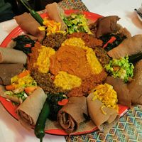 Vegan plattern for 4. at Gebeta in Zurich