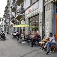 Exterior at Gebeta in Zurich