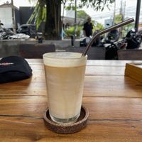 Iced oat latte   at BGS Bali in Kuta