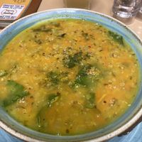Quinoa Soup 😋  at Jack's Café in Cusco