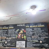 Menu 2023 at Mr. Taco in Bacalar
