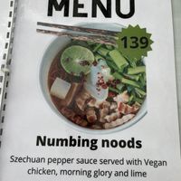 Menu page 10  at Kaek Kao Kua in Bangkok